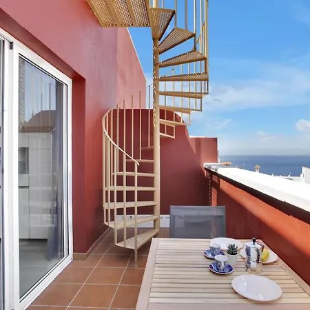 Atico Con Gran Terraza Y Bbq, A/c, Vistas Increibles En Canarias - Es-347-11 Διαμέρισμα *