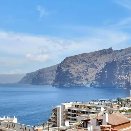 Atico Con Gran Terraza Y Bbq, A/c, Vistas Increibles En Canarias - Es-347-11 Apartment Puerto de Santiago (Tenerife)